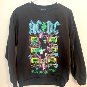 AC/DC pullover sweater